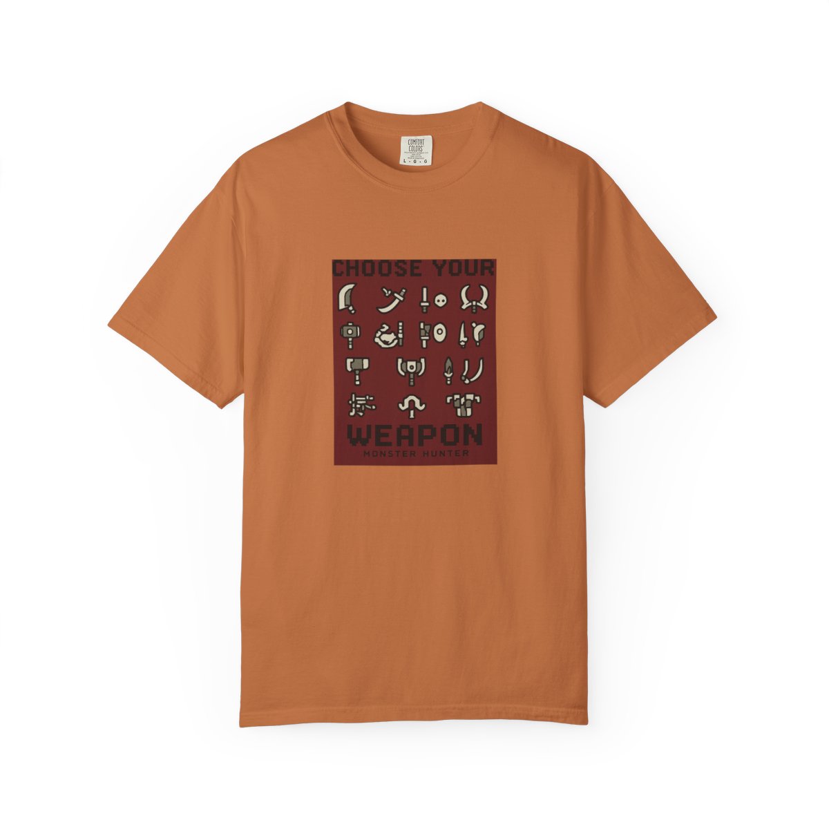 Monster Hunter Choose Your Weapon Vintage T-Shirt - Official t-shirts merchandise