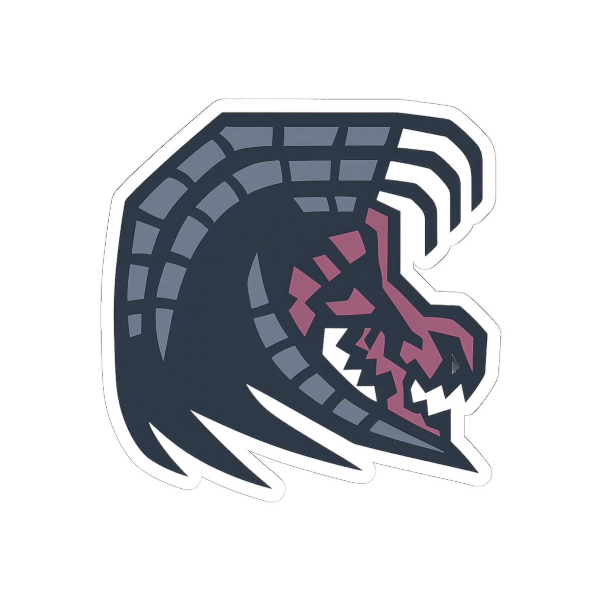Gore Magala Monster Hunter Icon Sticker | Bold Vinyl Decal