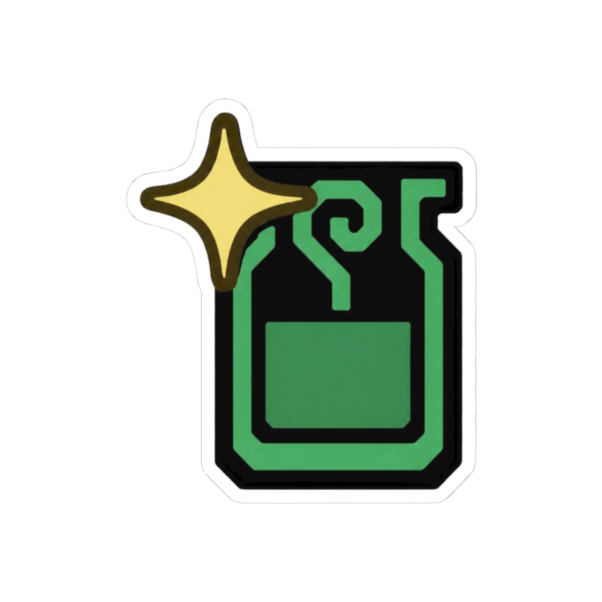 Monster Hunter Mega Potion Iconic Gaming Gear Sticker - Official stickers merchandise