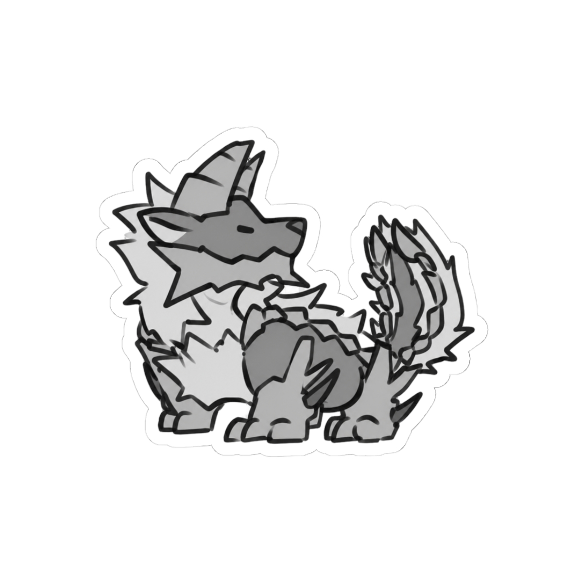Monster Hunter Zinogre Sticker