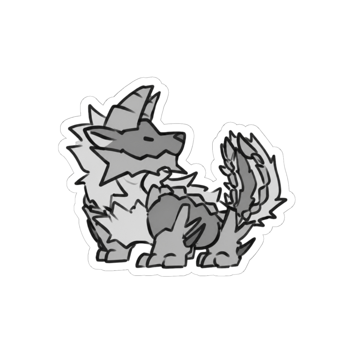 Monster Hunter Zinogre Sticker