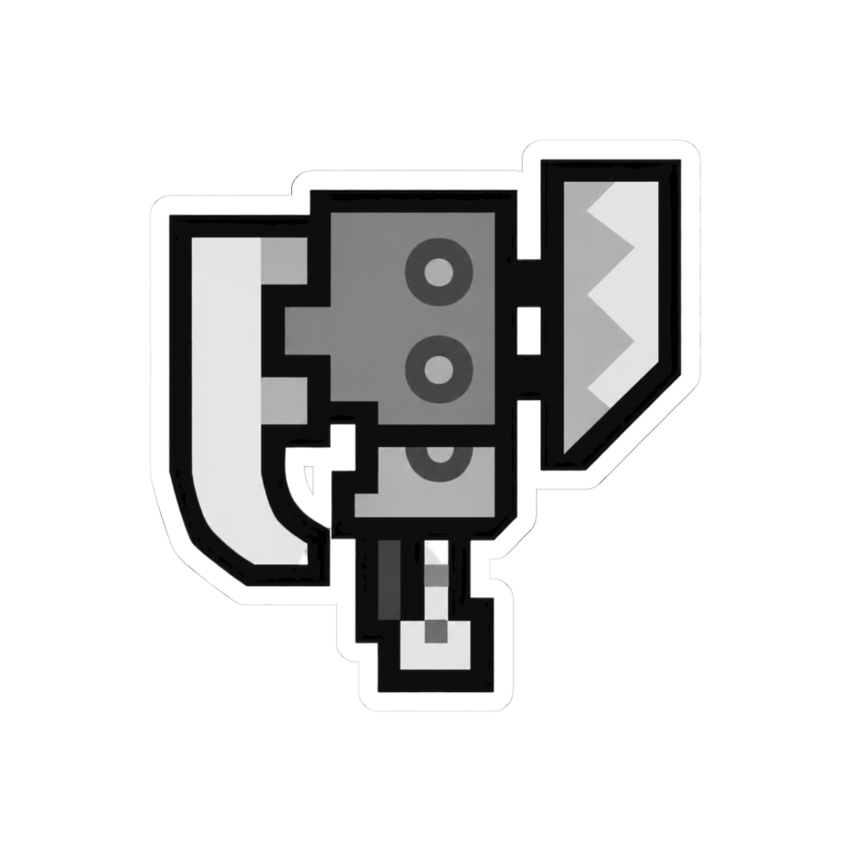 Monster Hunter Switch Axe (SwAxe) Icon Sticker - Official stickers merchandise
