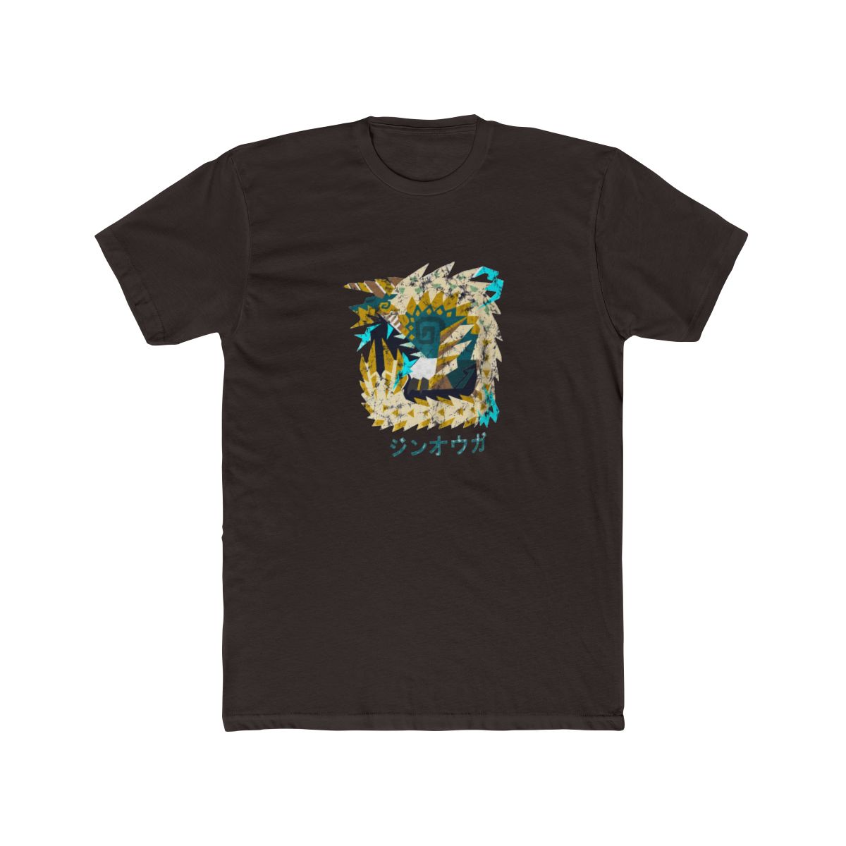 Monster Hunter World Iceborne Zinogre Kanji Icon T Shirt - Gamer Hunter Gift - alternate angle 2, merchandise