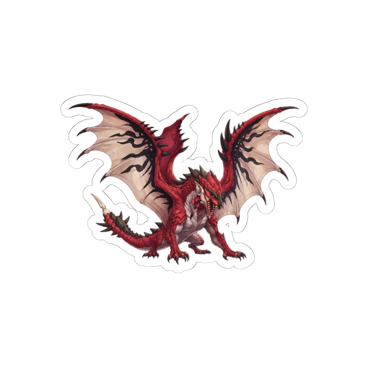 Monster Hunter - Rathalos — official Monster Hunter Wilds Stickers
