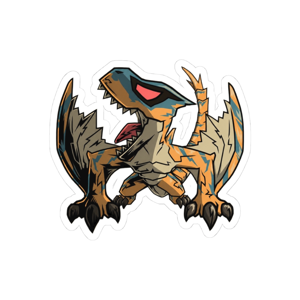 Tigrex Monster Hunter Sticker - Official stickers merchandise