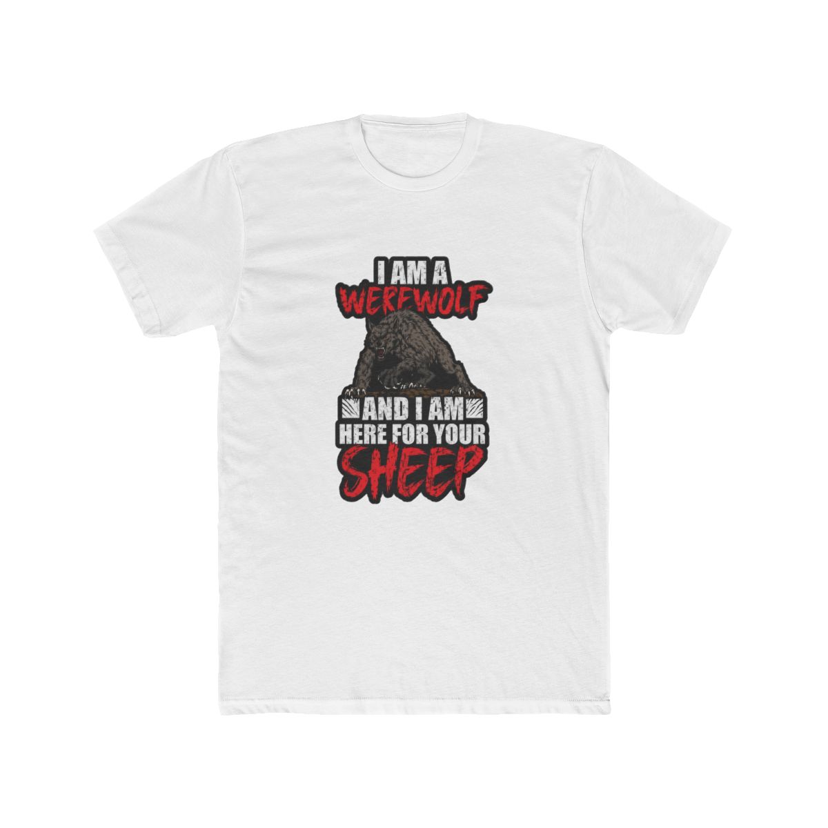 Werewolf Monsters Wolf's Blood Gaming T Shirt - Horror Gamer Gift - Official t-shirts merchandise