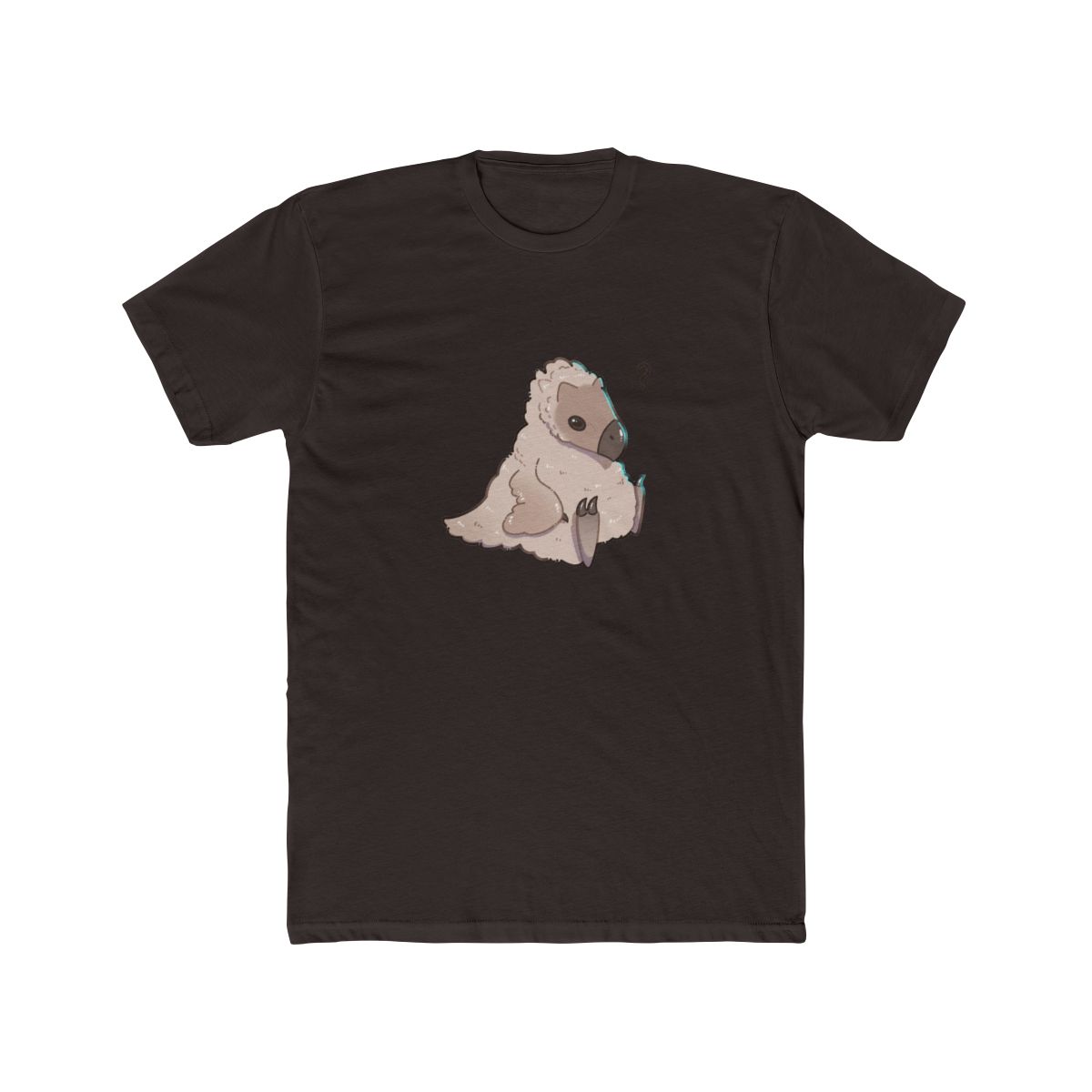 Monster Hunter Wilds Baby Seikret sits confused cute animal bird monster MHWilds MHW T Shirt - alternate angle 3, merchandise