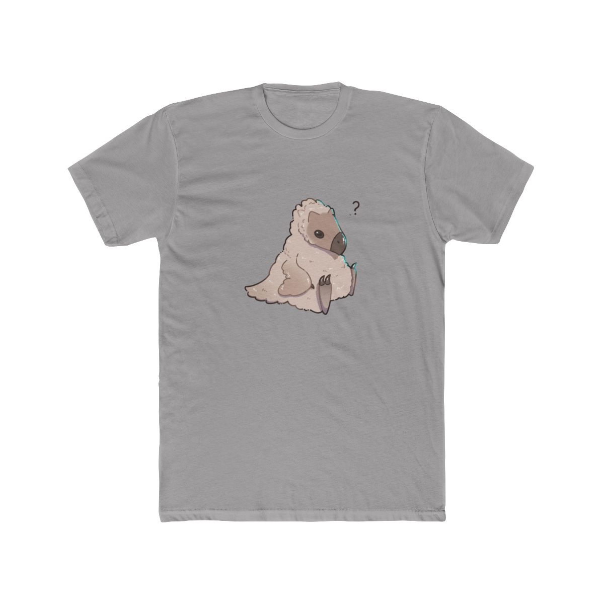 Monster Hunter Wilds Baby Seikret sits confused cute animal bird monster MHWilds MHW T Shirt - alternate angle 2, merchandise