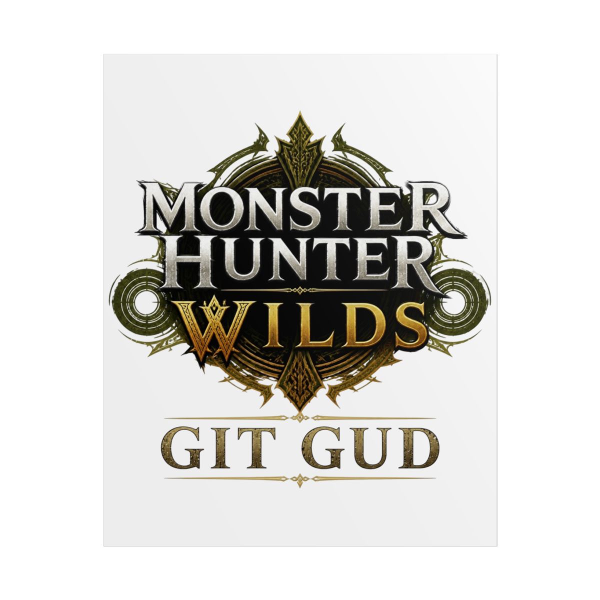 Monster Hunter Wilds "MONSTER HUNTER" Poster